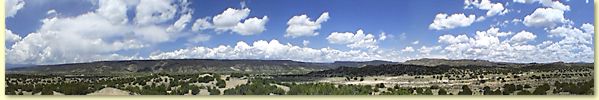 Between Santa Fe and Taos...