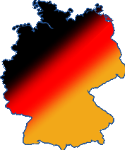 Germany in its national colors